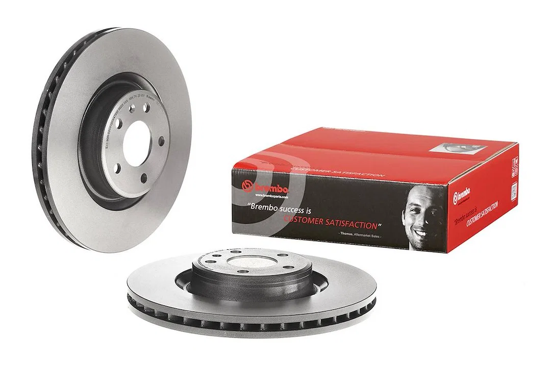 09D05911C02 – BREMBO Brake Rotor, Vented One Piece Design Wheel Bolt Pattern 5 x 112 Millimeter 338 Millimeter Diamet...